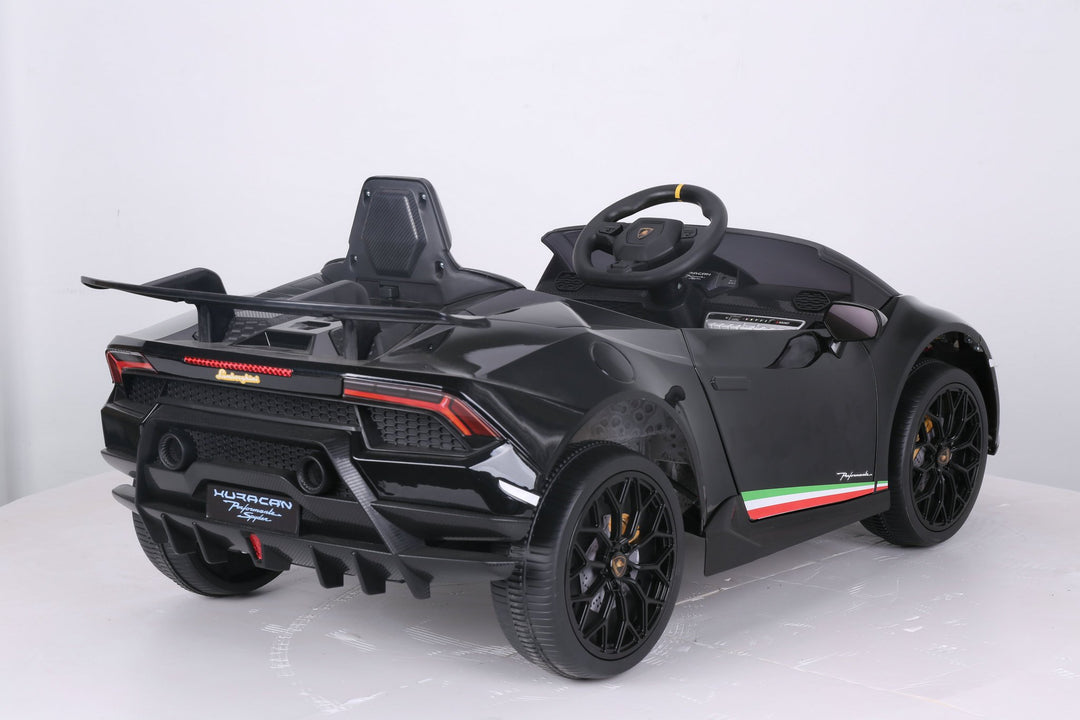 2026 12V Lamborghini Huracan DELUXE Kids Electric Ride On Car with Remote Control