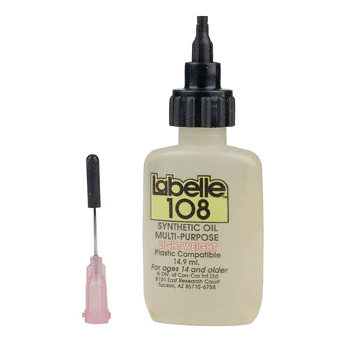 Labelle Industries 108 Plastic-Compatible Motor Oil Light Weight 1/2oz (14.8mL)