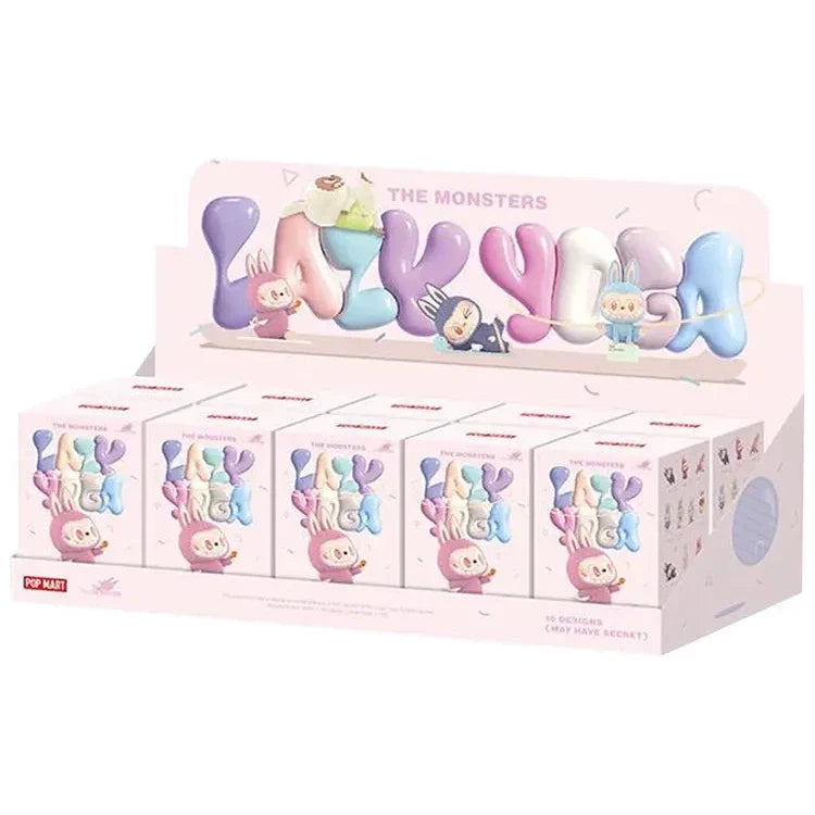 Labubu THE MONSTERS Lazy Yoga Series Figures - Blind Box
