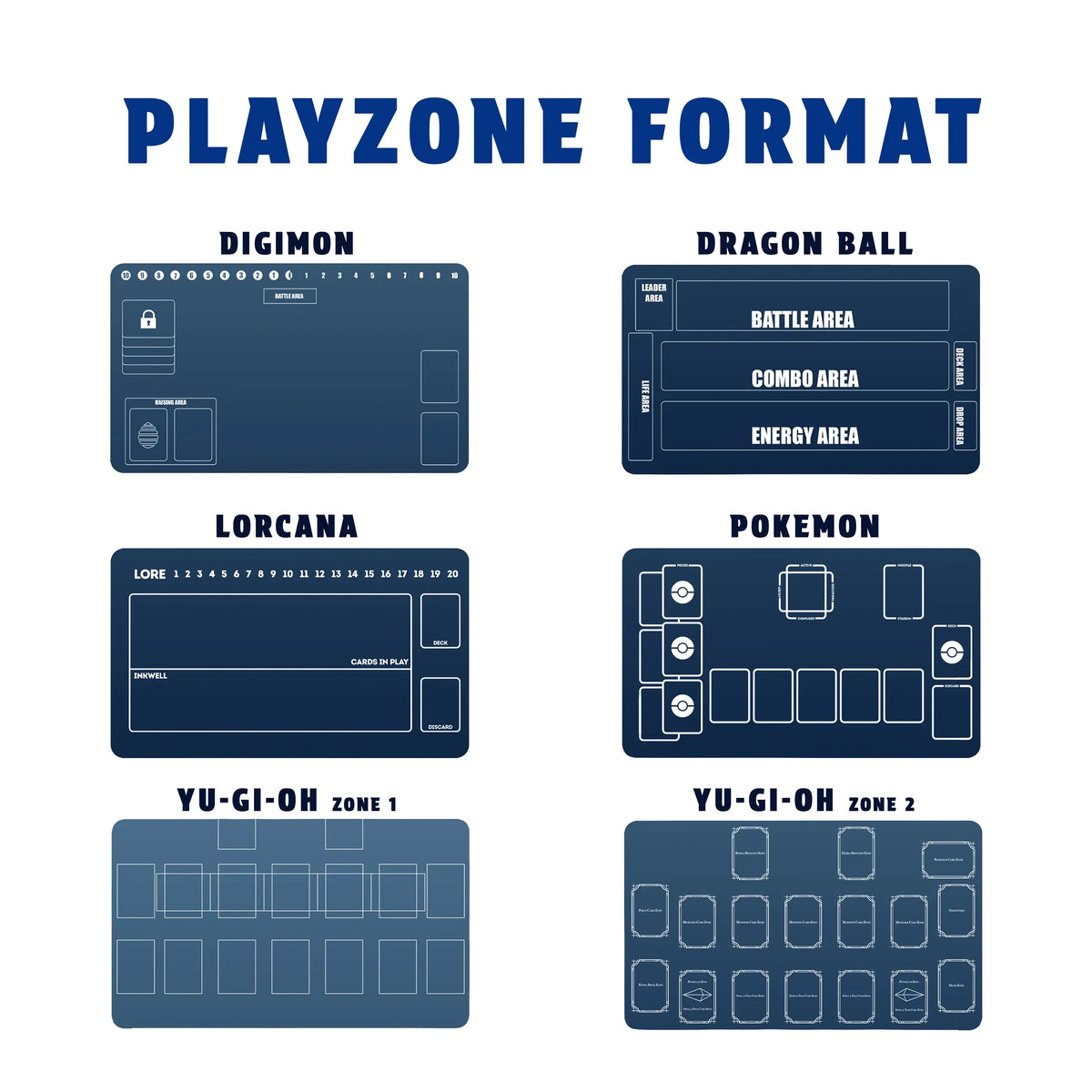 Custom TCG Playmat – 24 x 14 in – Soft Cloth & Rubber Back