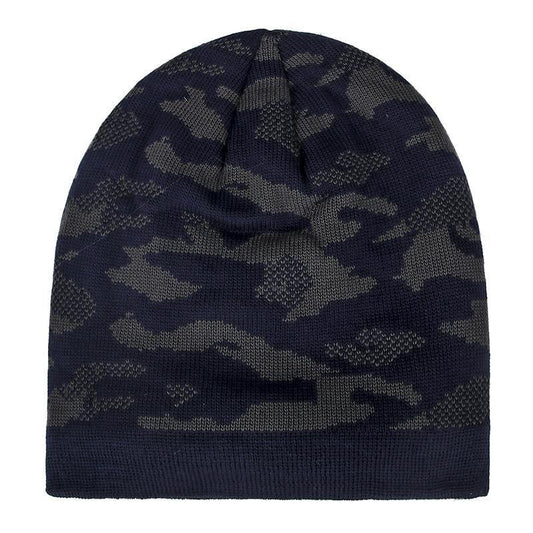 Leapfrog Unisex Camouflage Beanie Blue