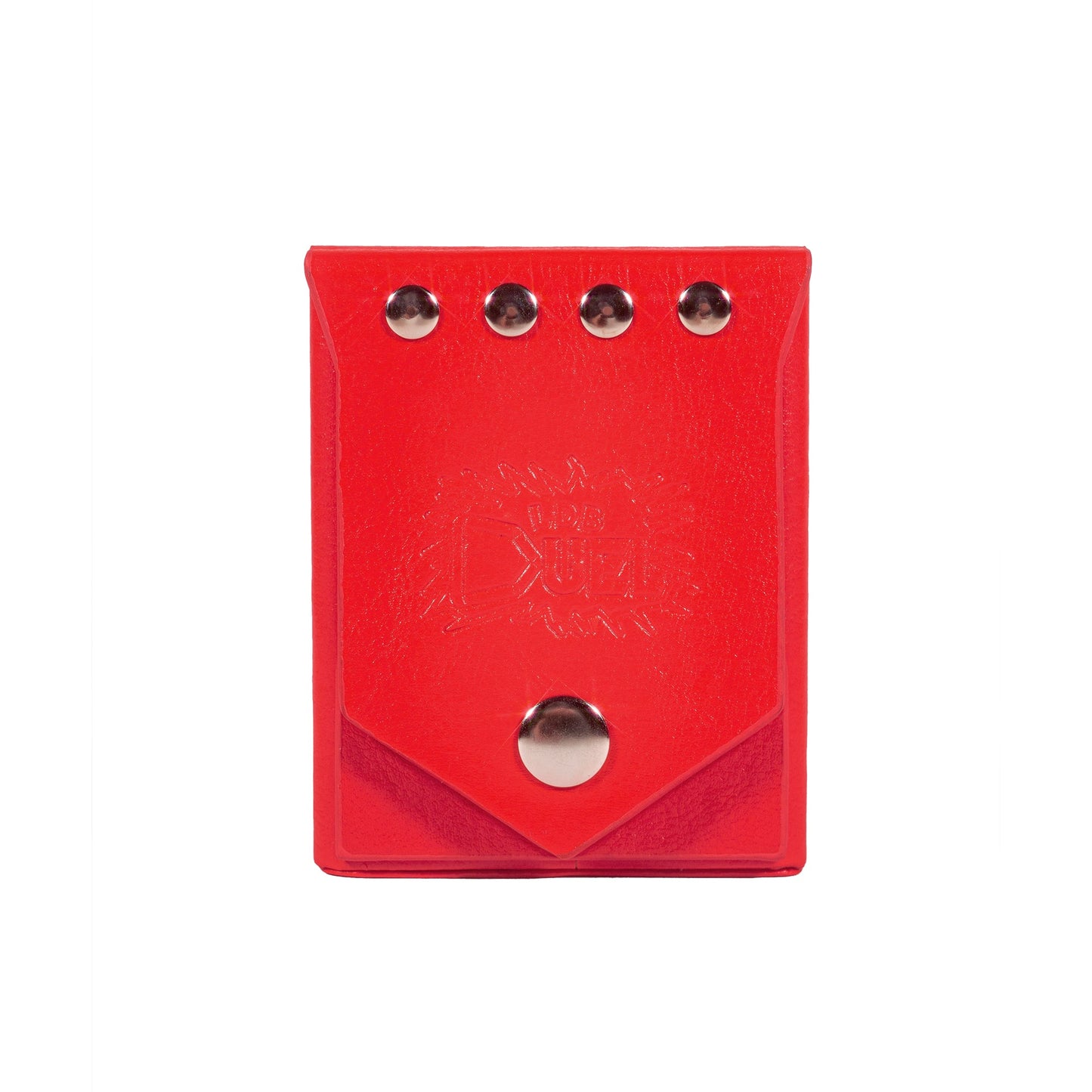 Red Deck Box + Belt Loop - Hard Shell - Faux Leather