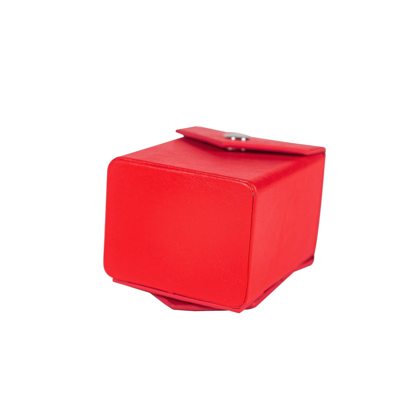 Red Deck Box + Belt Loop - Hard Shell - Faux Leather
