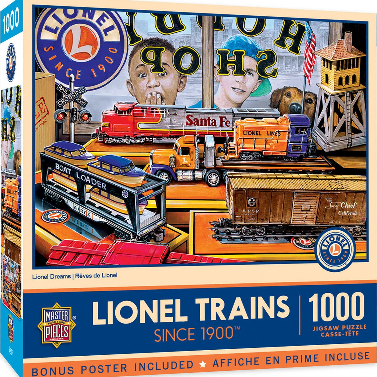 Lionel Dreams 1000pc Puzzle