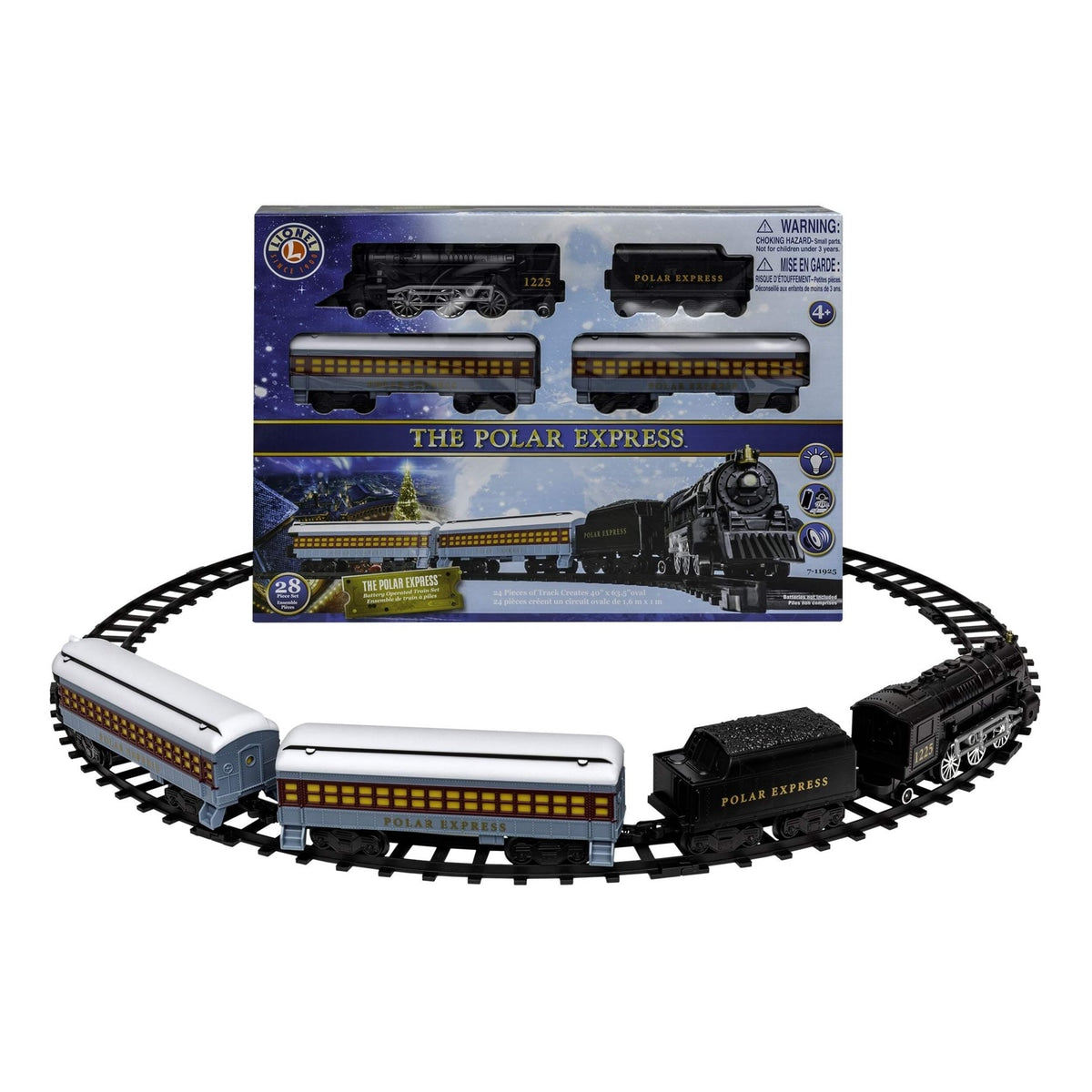 Lionel Polar Express Mini Battery Train Set