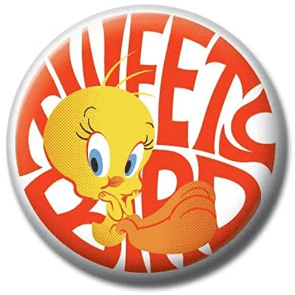 Looney Tunes Tweety Bird Button