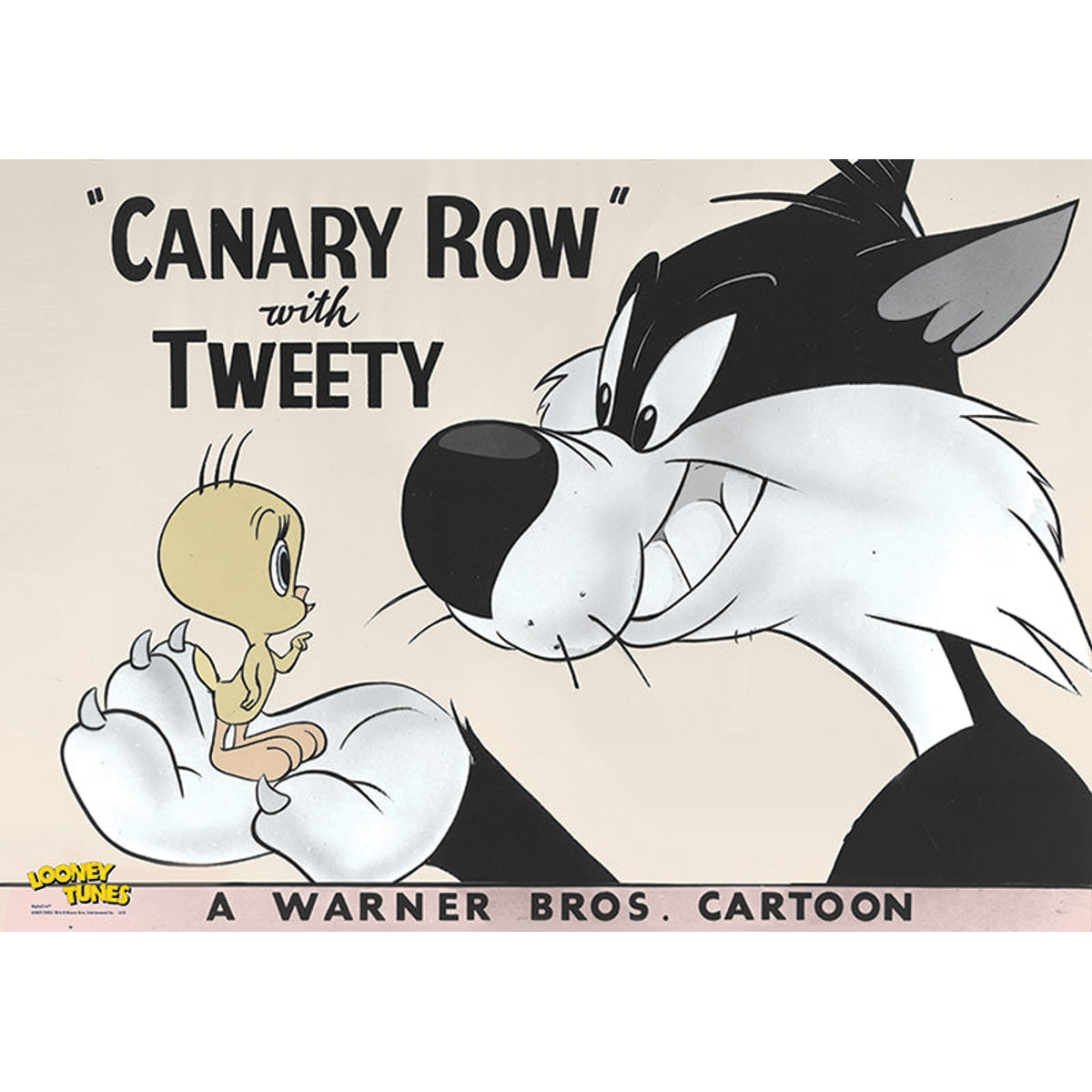 Loony Tunes Sylvester & Tweety 'Canary Row' MightyPrint