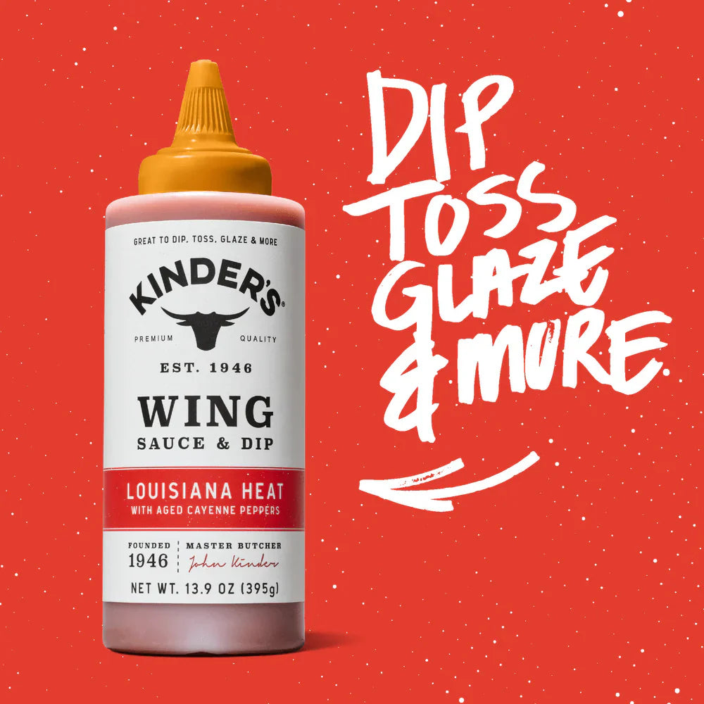 Kinder's Louisiana Heat Wing & Dip Sauce
