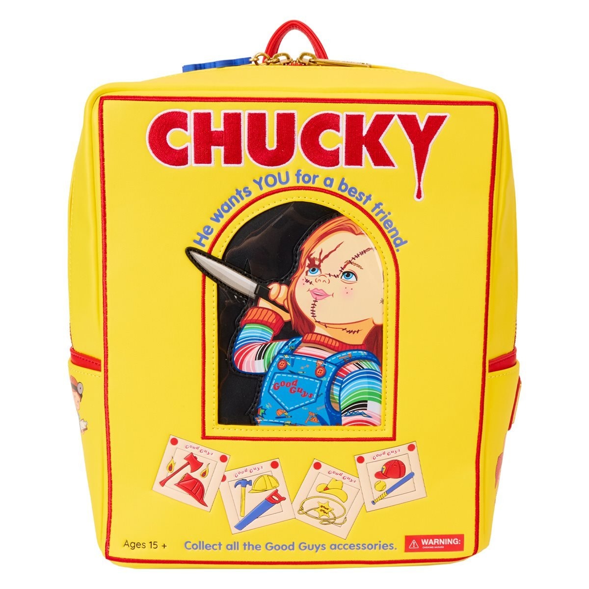 Loungefly Child's Play - Chucky Box Mini Backpack