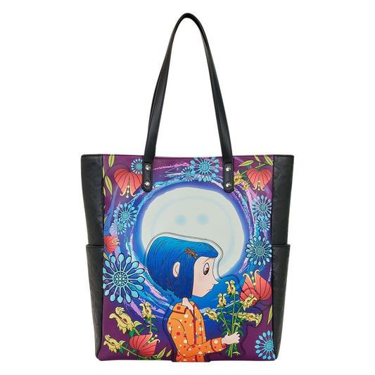Loungefly Coraline - Coraline Garden Glow-in-the-Dark Tote Bag