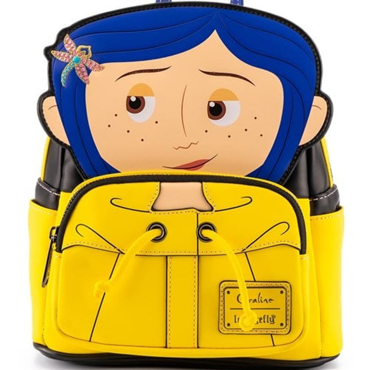 Loungefly Coraline Raincoat Cosplay Mini-Backpack