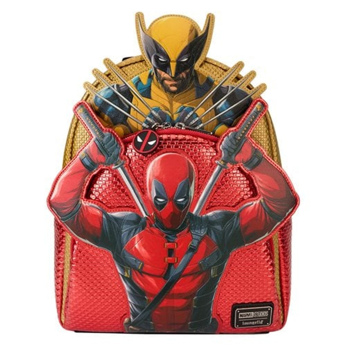 Loungefly Deadpool & Wolverine Mini Backpack