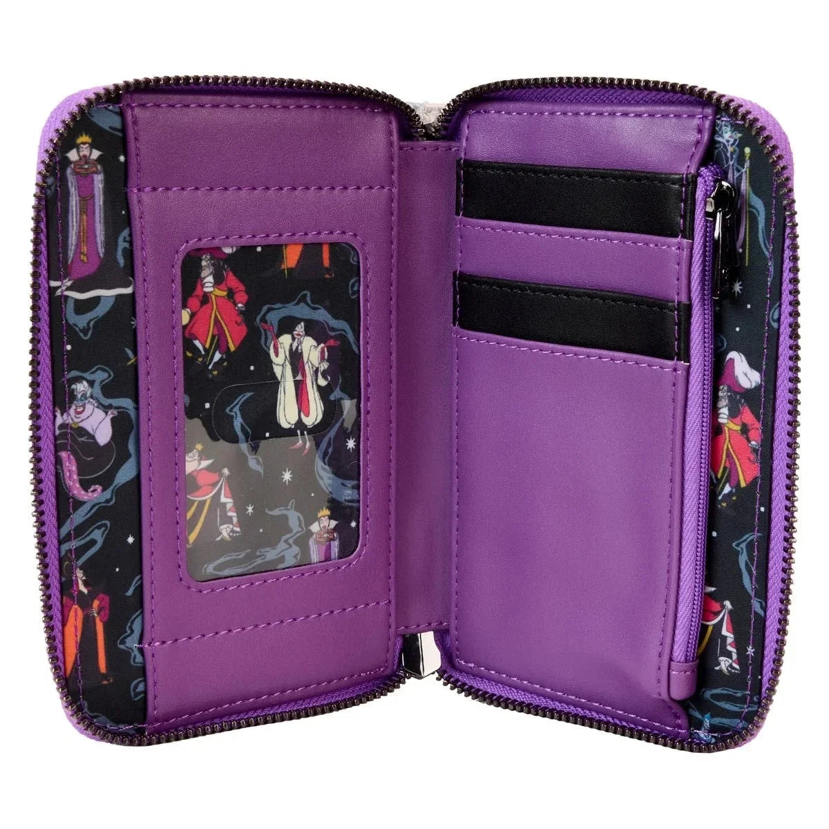 Loungefly Disney Villains Zip Around Wallet