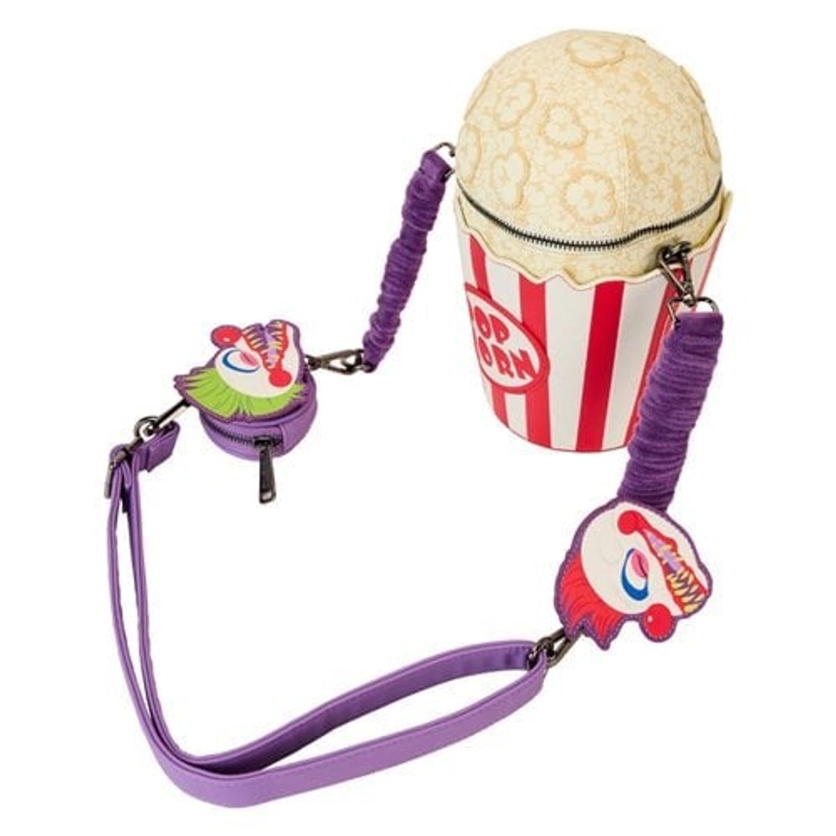 Loungefly Killer Klowns From Outer Space Popcorn Crossbody Bag