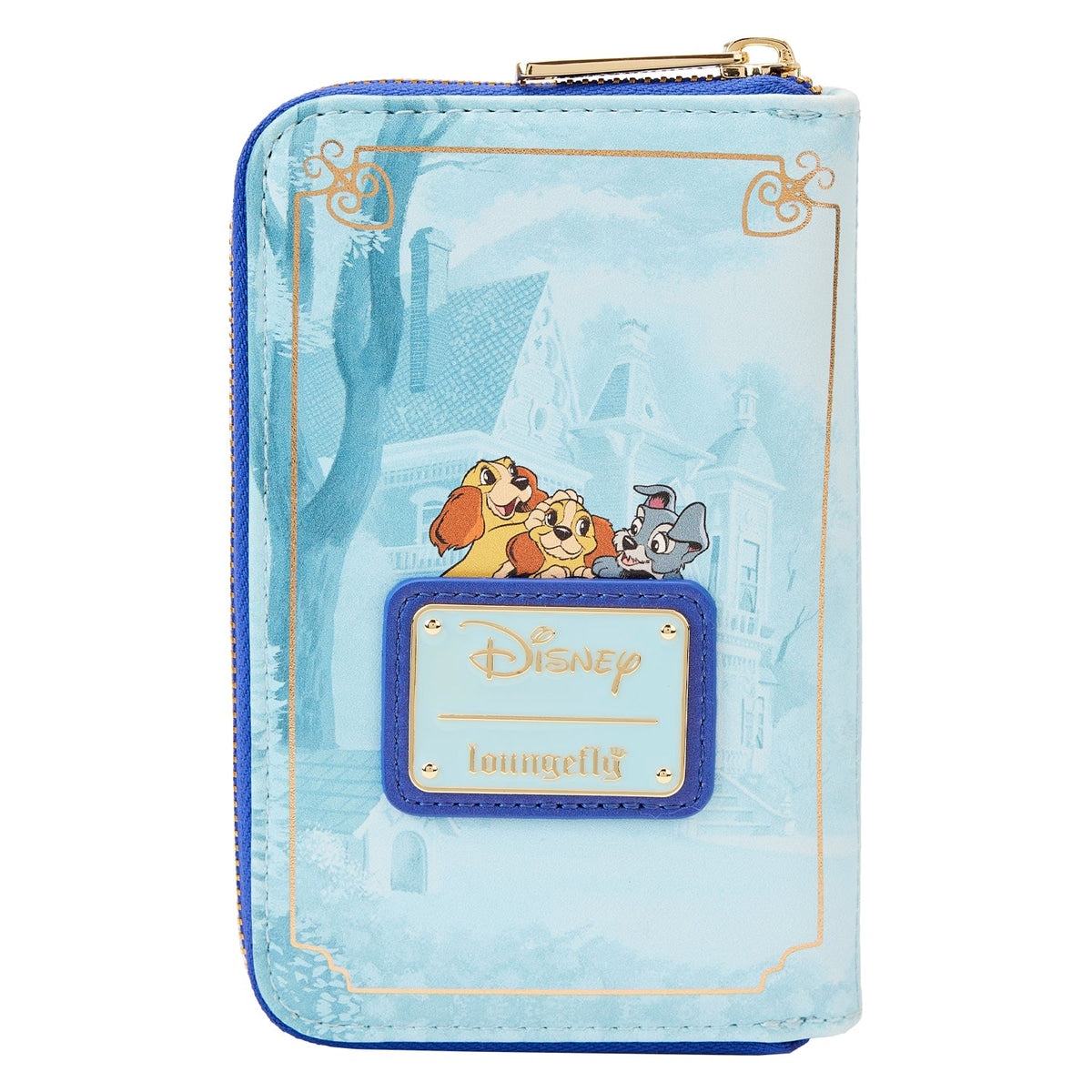 Loungefly Lady & the Tramp Classic Book Zip Around Wallet