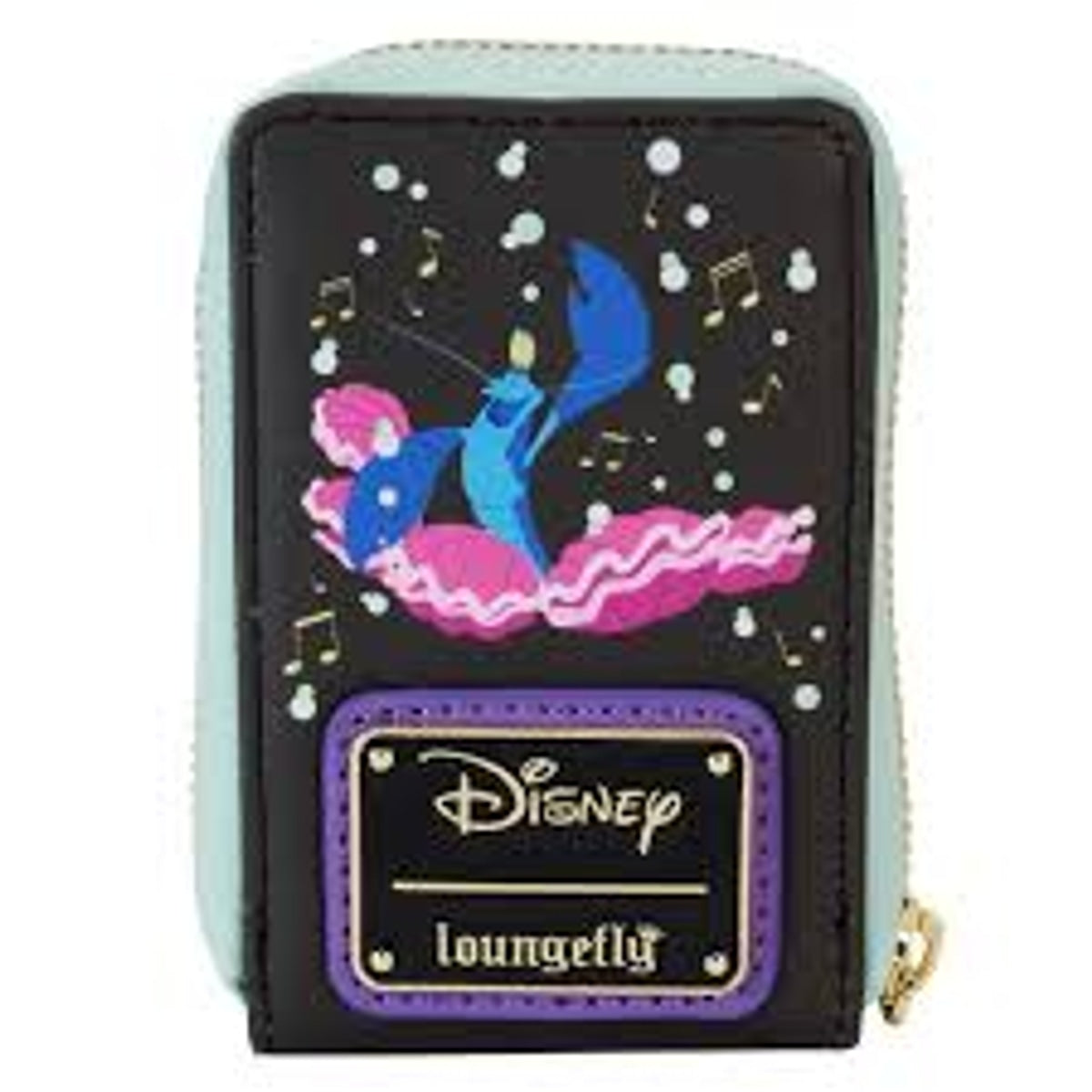 Loungefly Little Mermaid 35th Anniversary Life is the Bubbles Accordion Wallet