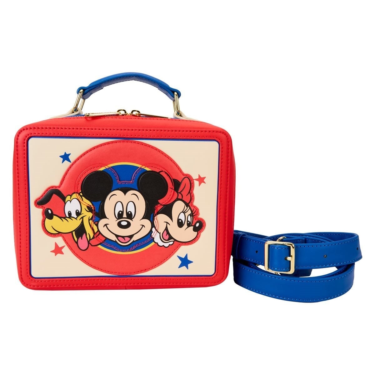 Loungefly Mickey & Friends Lunchbox Crossbody Bag