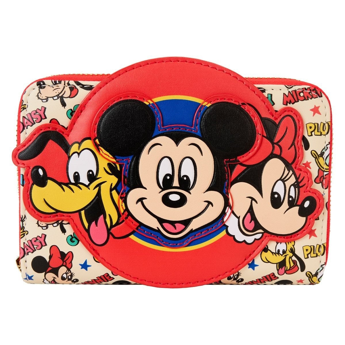 Loungefly Mickey & Friends Zip Around Wallet
