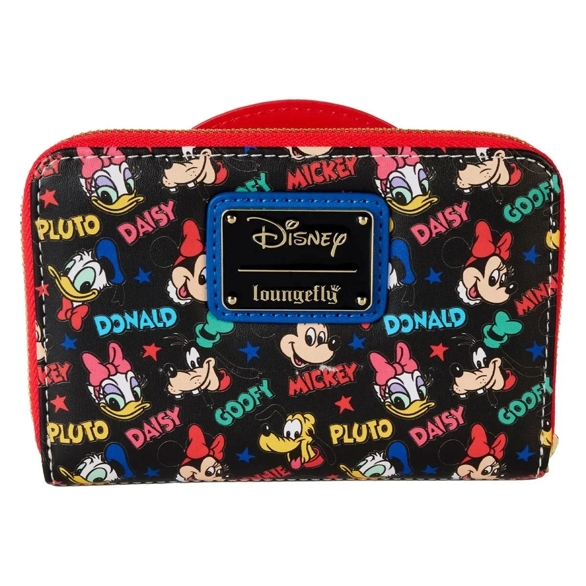 Loungefly Mickey & Friends Zip Around Wallet