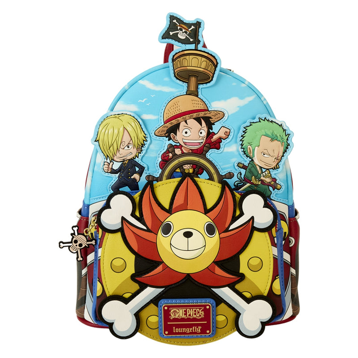 Loungefly One Piece - Thousand Sunny Ship Mini Backpack
