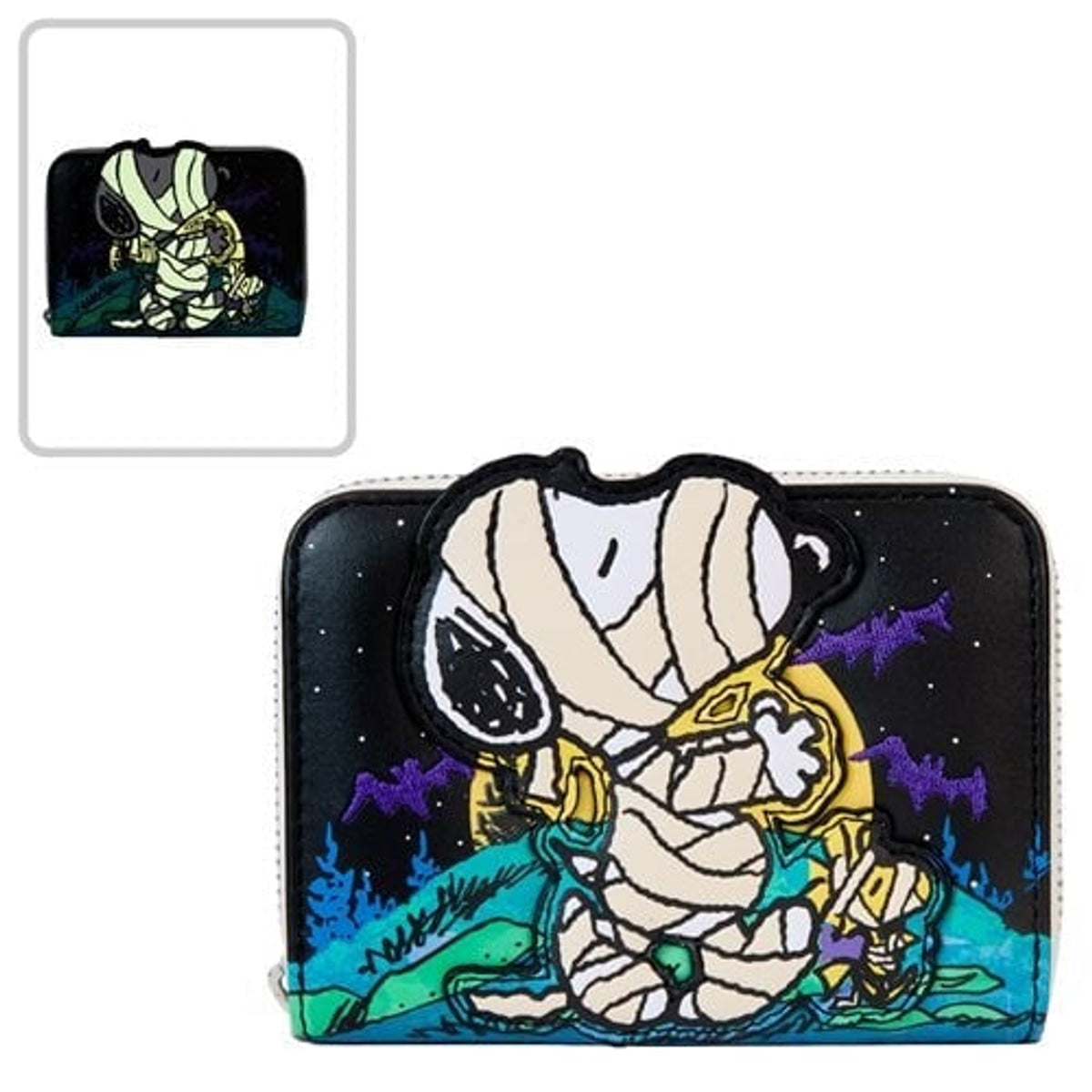 Loungefly Peanuts Snoopy Mummy Wallet