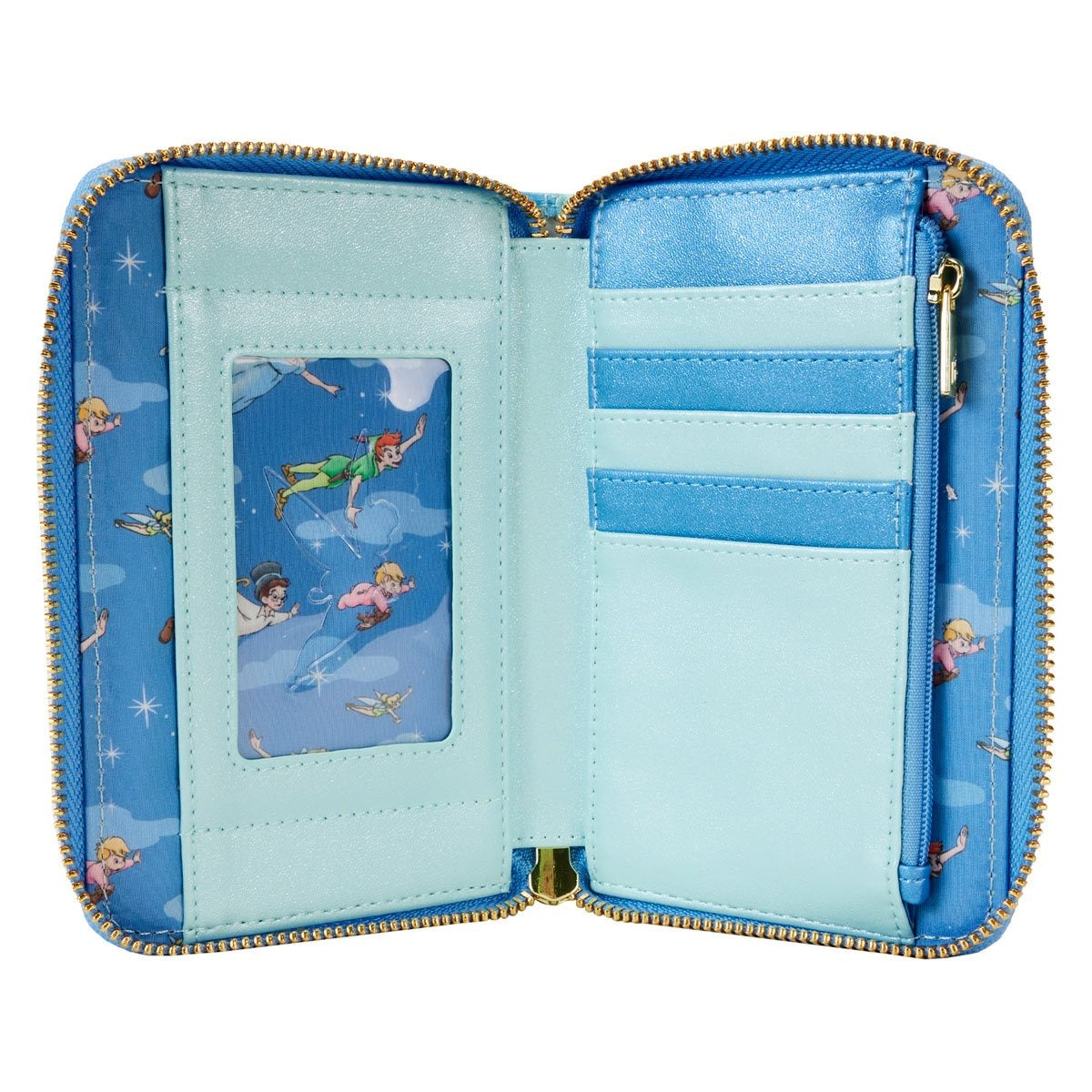 Loungefly Peter Pan You Can Fly Zip Around Wallet