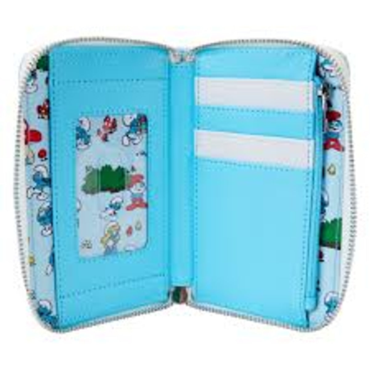 Loungefly Smurfs Smurfette Cosplay Zip Around Wallet