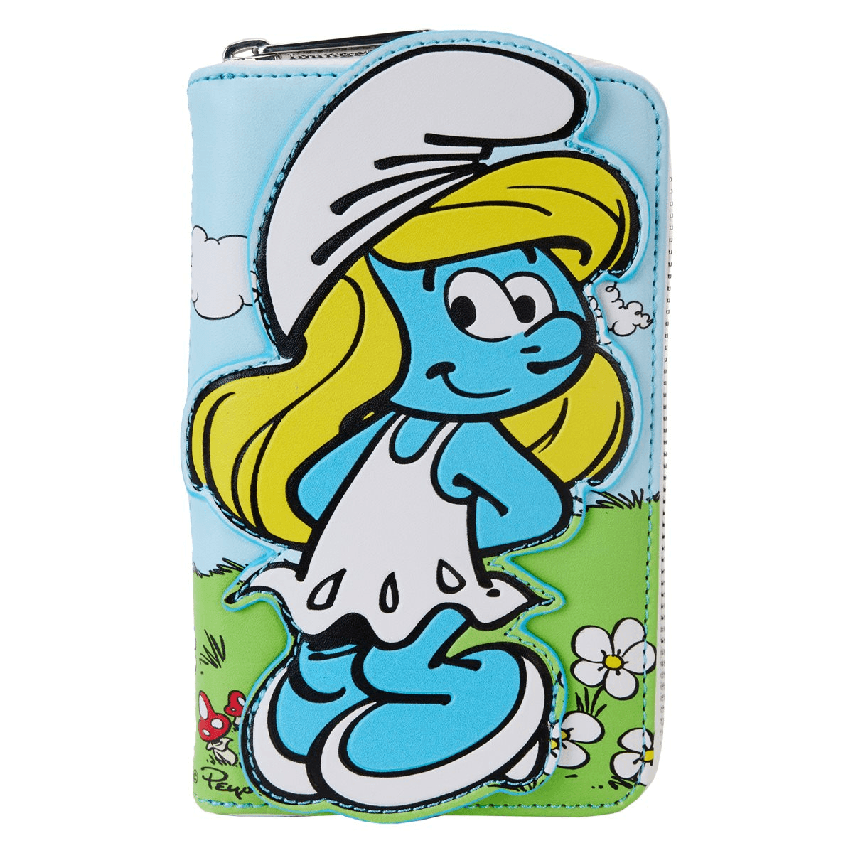 Loungefly Smurfs Smurfette Cosplay Zip Around Wallet