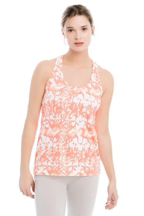 Lole Womens Fancy Tank Active Top XL Aruba Blue