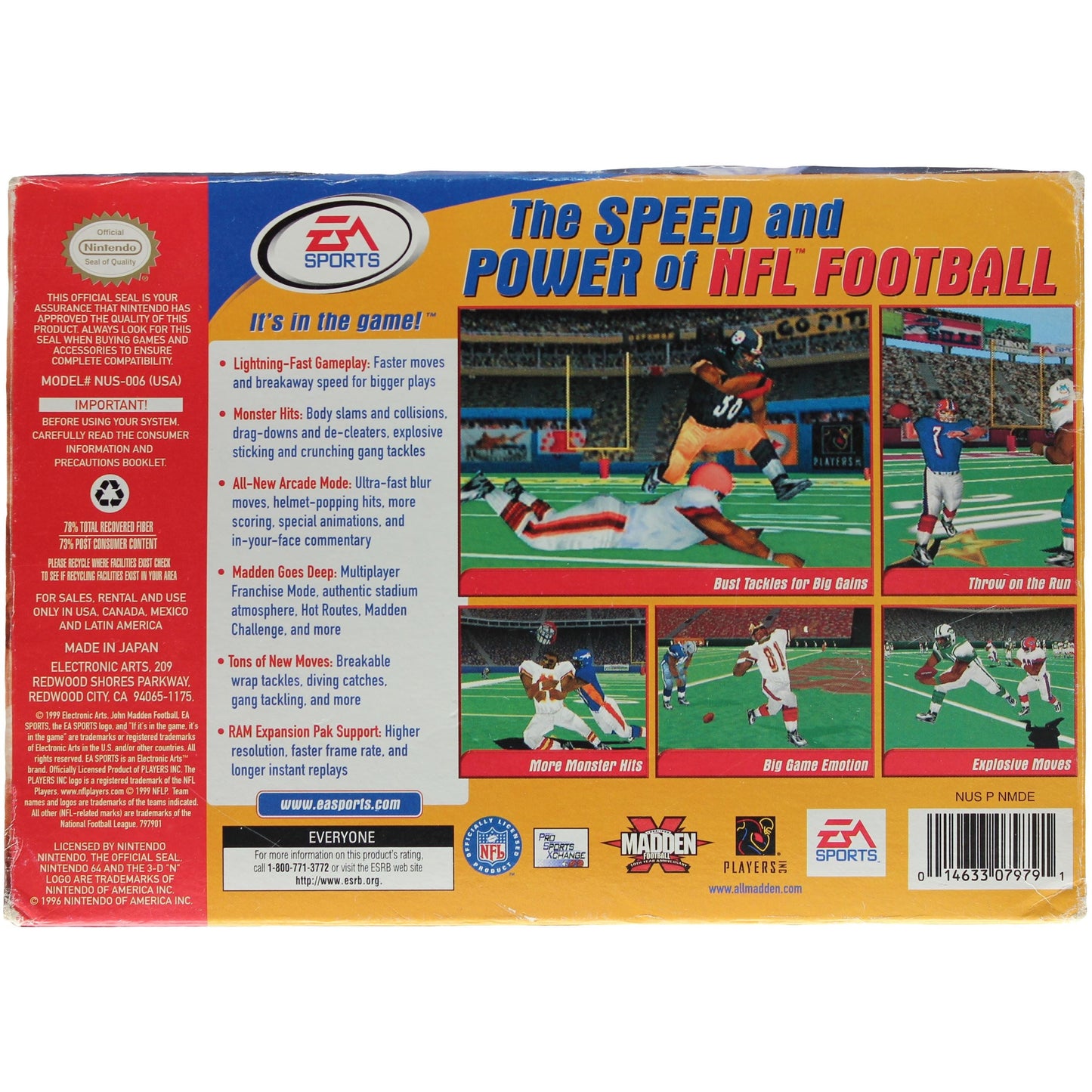Madden NFL 2000 (N64)