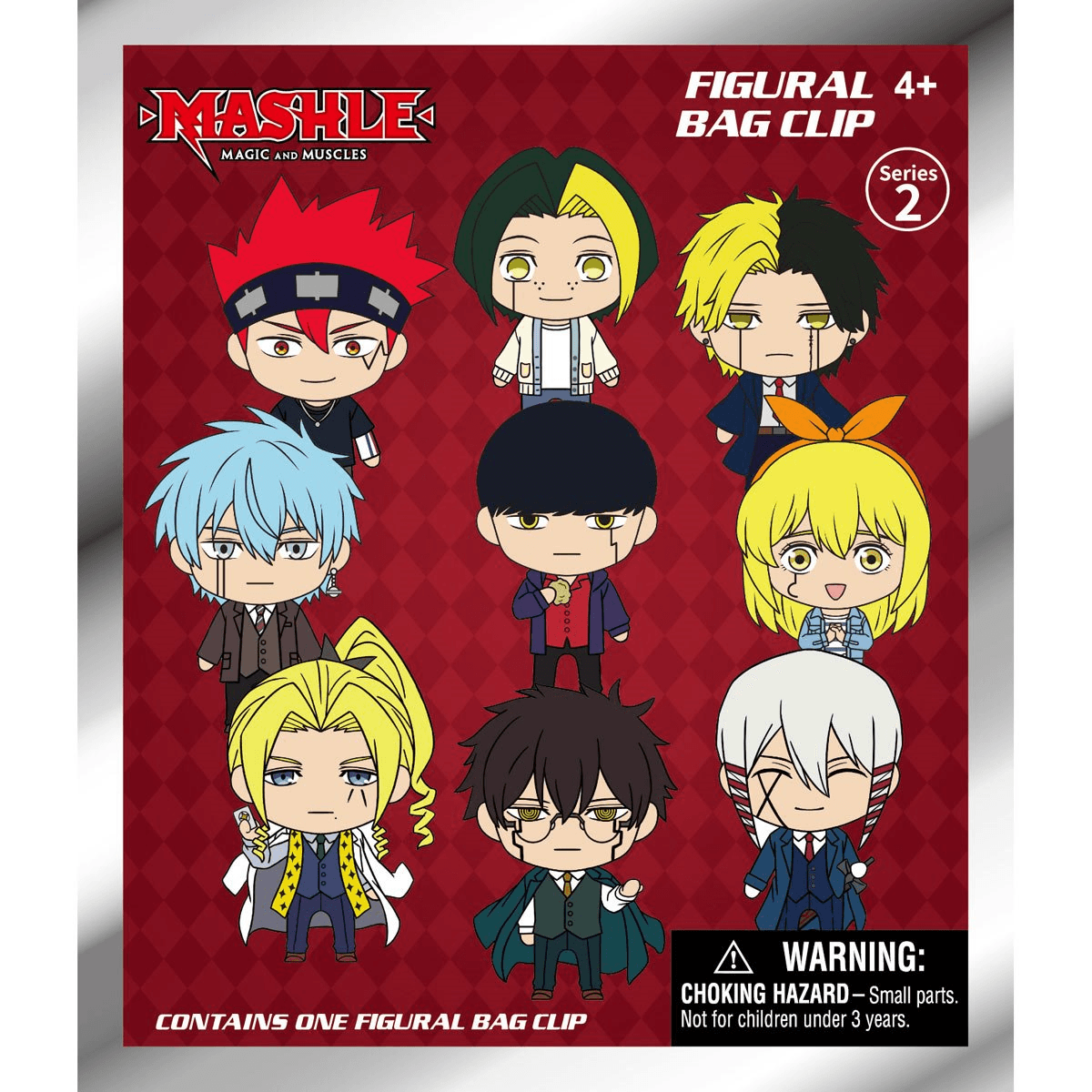 Mashle Series 2 Mystery 3D Foam Bag Clip