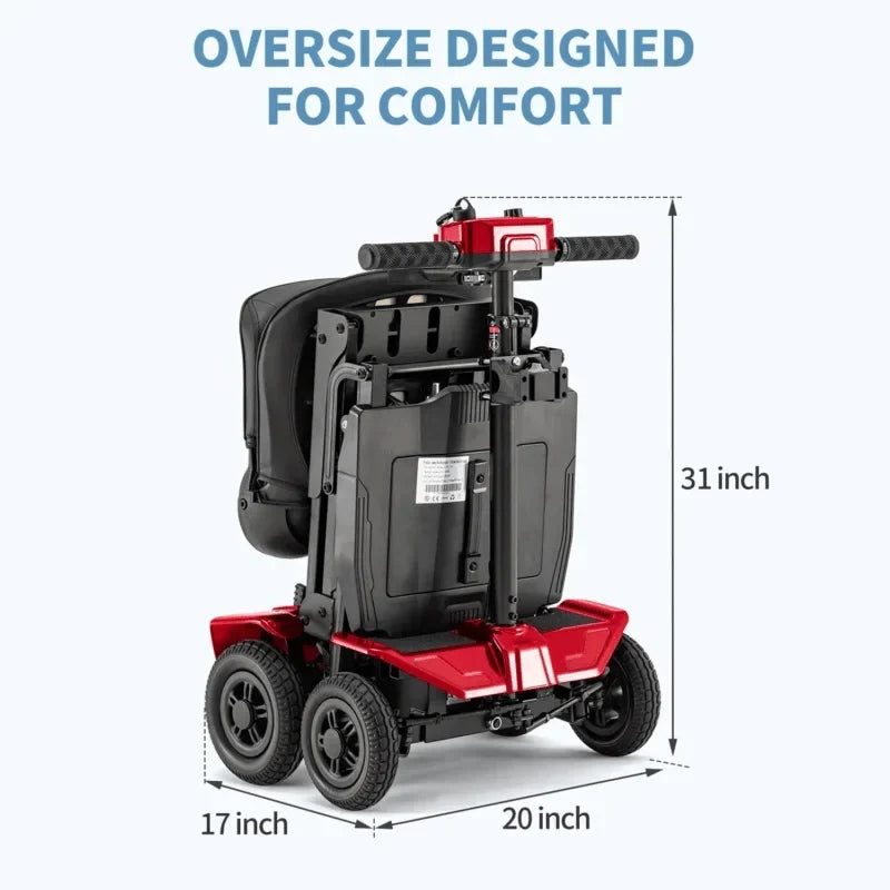 Matrix Lite Foldable Mobility Scooter | Auto-Fold Remote Control 28 kg Electric Scooter Canada