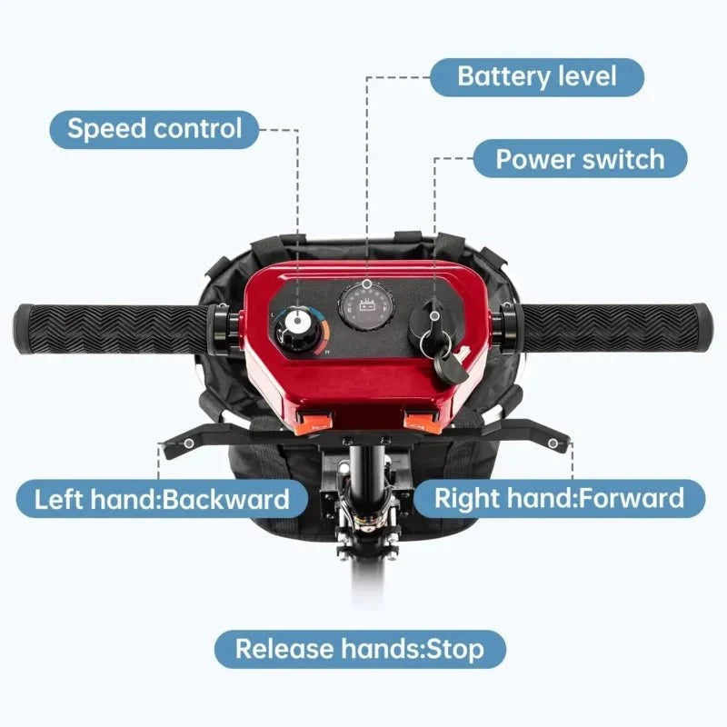 Matrix Lite Foldable Mobility Scooter | Auto-Fold Remote Control 28 kg Electric Scooter Canada
