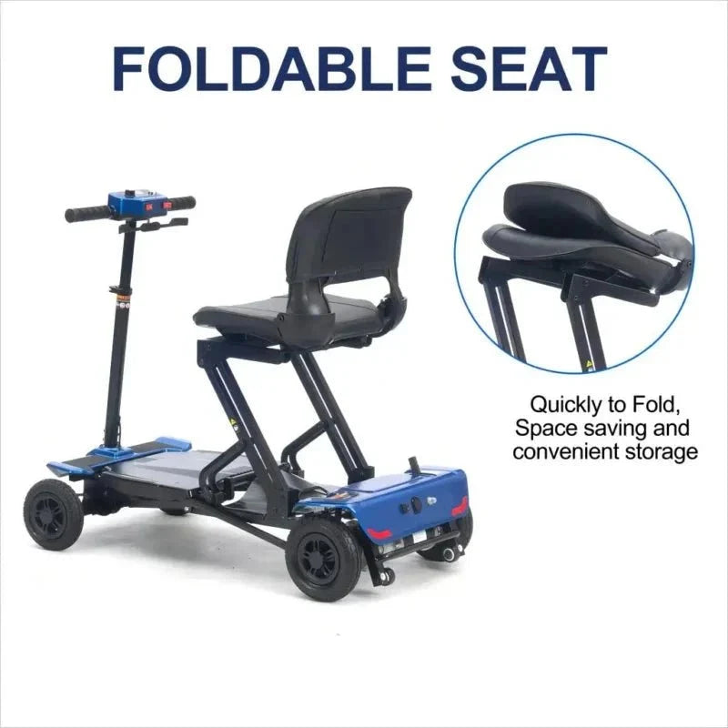 Matrix Lite Foldable Mobility Scooter | Auto-Fold Remote Control 28 kg Electric Scooter Canada