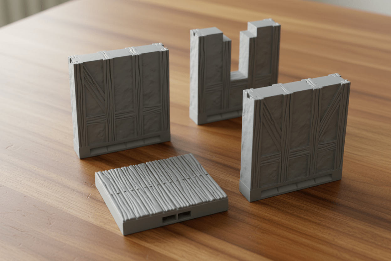 28mm Medieval Cottage Interior – Dragonshire RPG Terrain