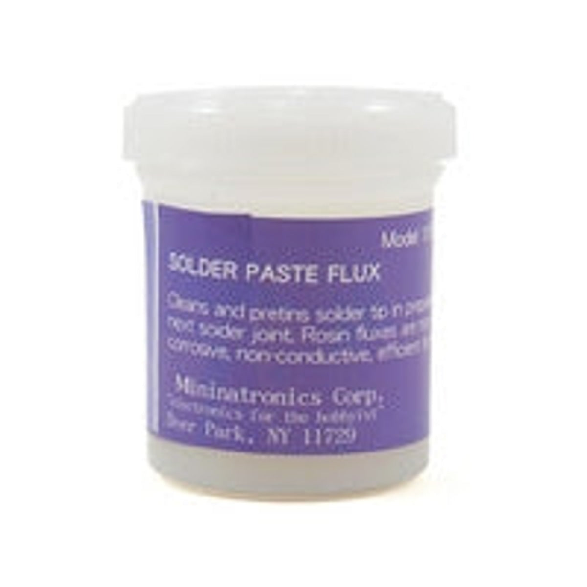 Miniatronics 10-650-02 Rosin Solder Paste Flux 60/40 2 oz NIB