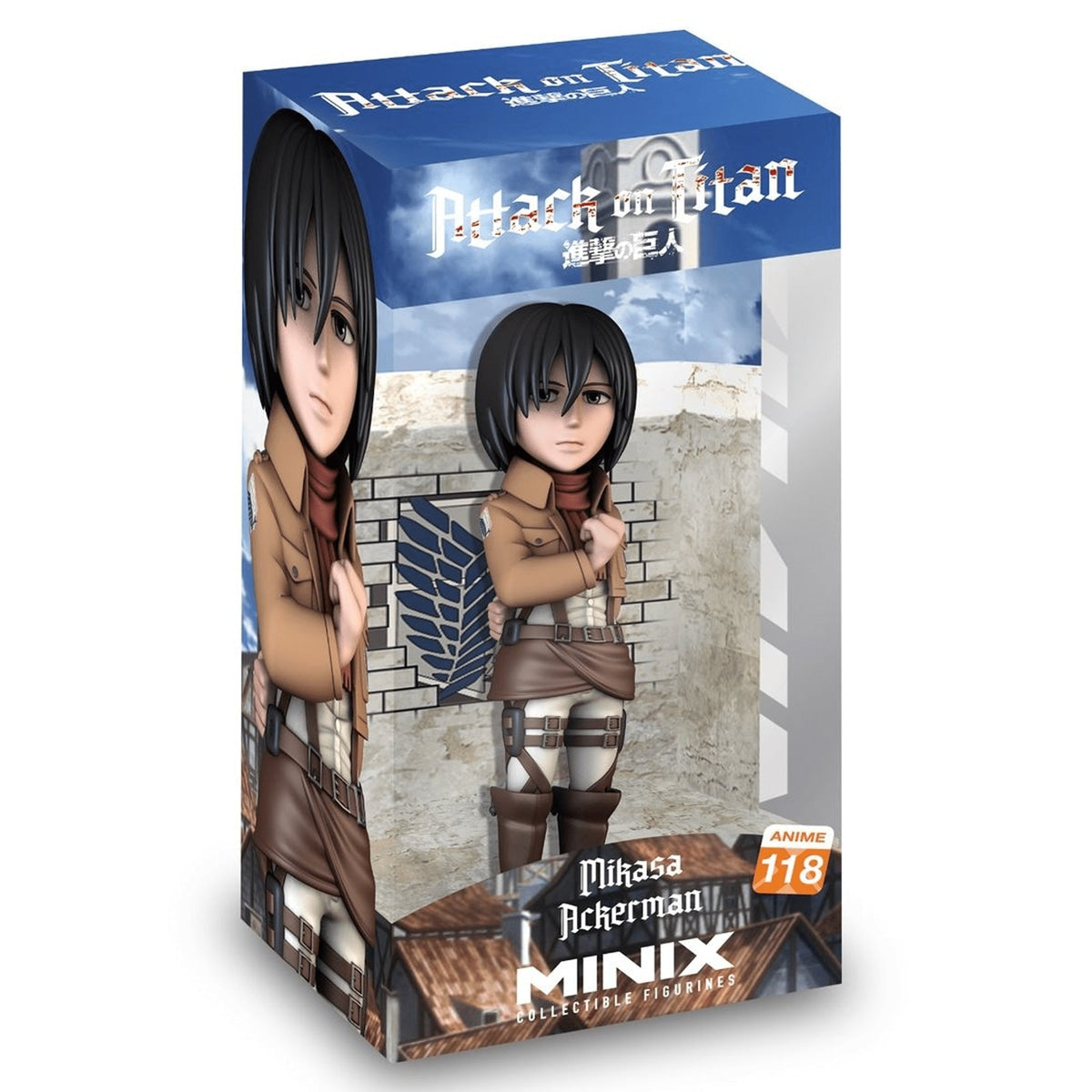 Minix Attack on Titan - Mikasa Ackerman Vinyl Figure