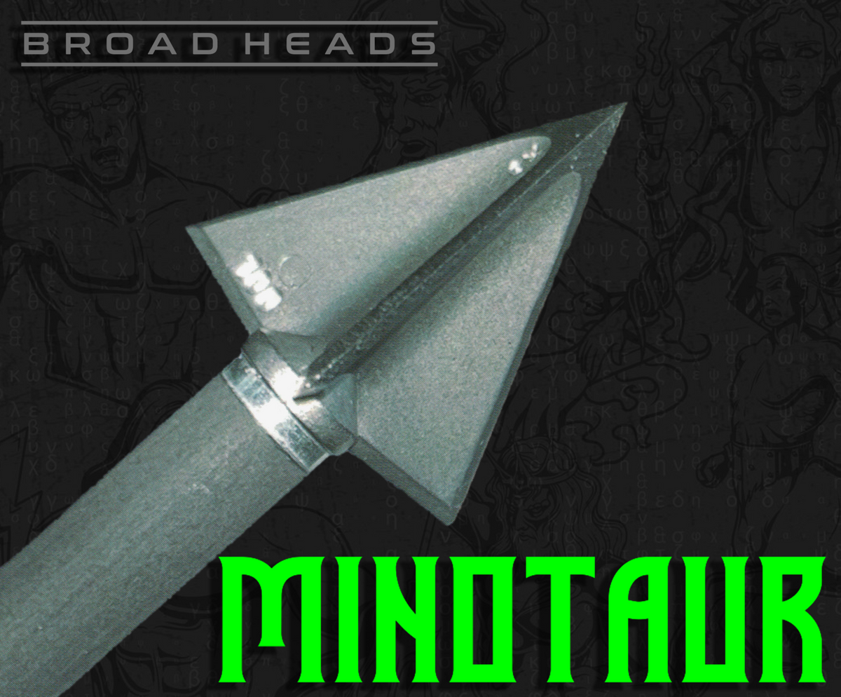 Carnage Minotaur Broadheads 3 Piece 100gr