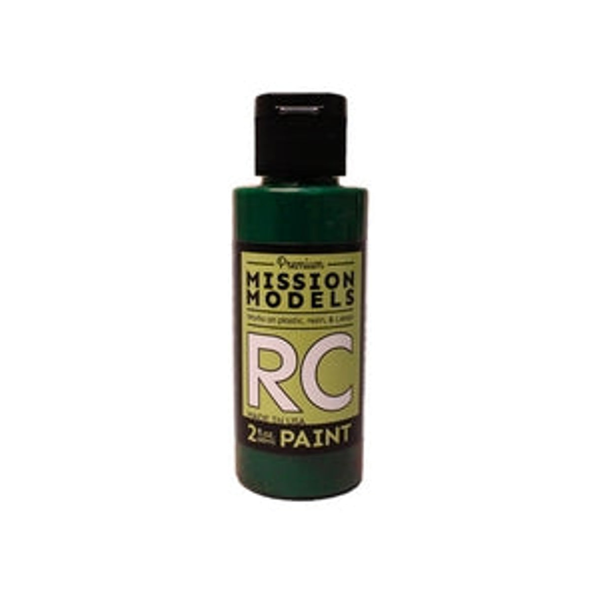 Mission Models MMRC-052 Water-based RC Paint, 2 oz bottle, Translucent Green