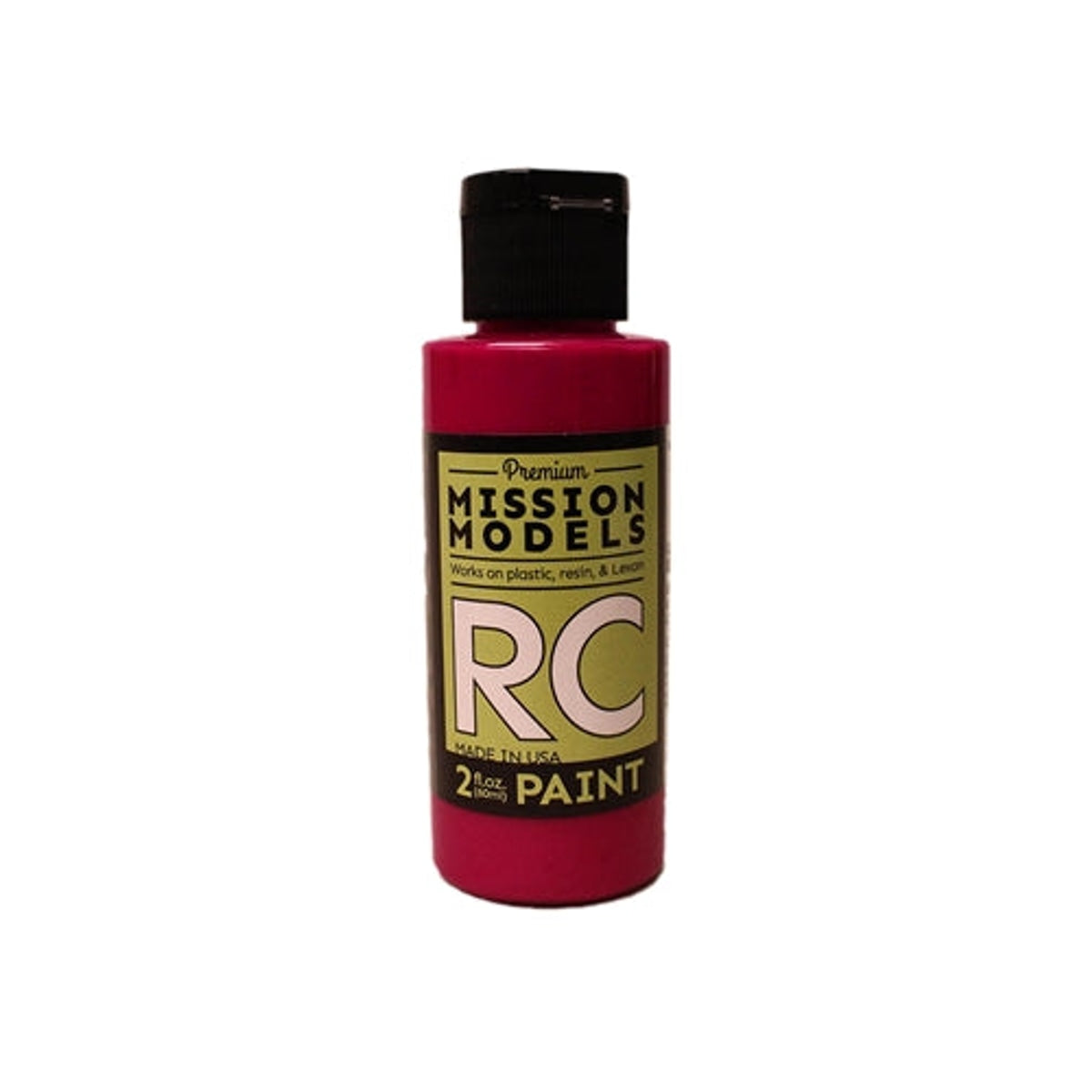 Mission Models MMRC-058 Water-based RC Paint, 2 oz bottle, Fluorescent Translucent Pink
