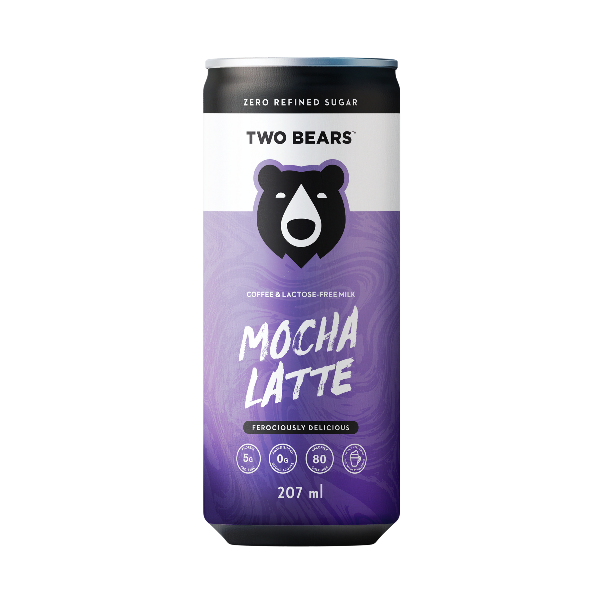Lactose-Free Dairy Mocha Latte (12 x six packs = 72 cans)