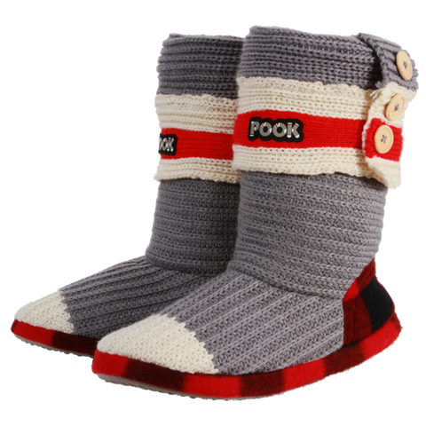 Pook Unisex Lumberjack Puggs Slippers