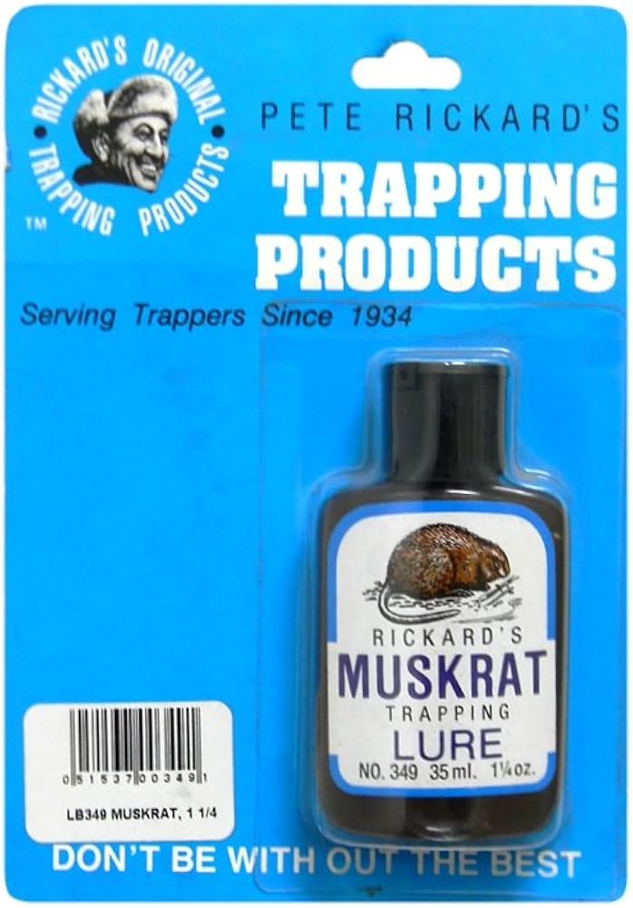 Pete Rickard's Trapping Lures, 1 oz Glass