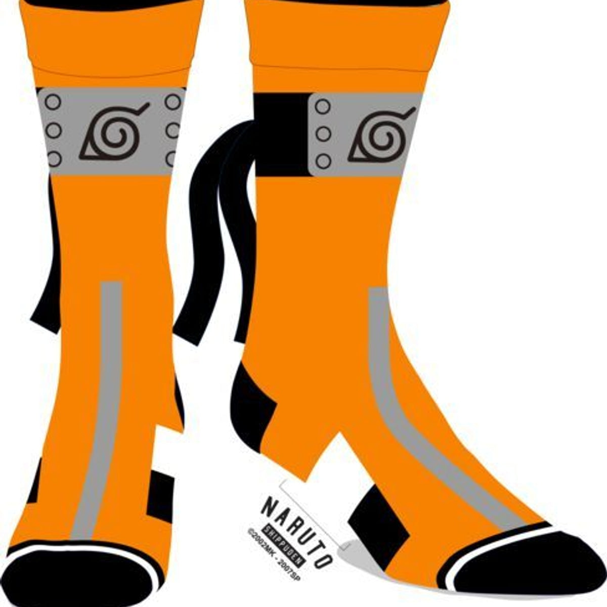 Naruto Suit Up Socks with Ribbon