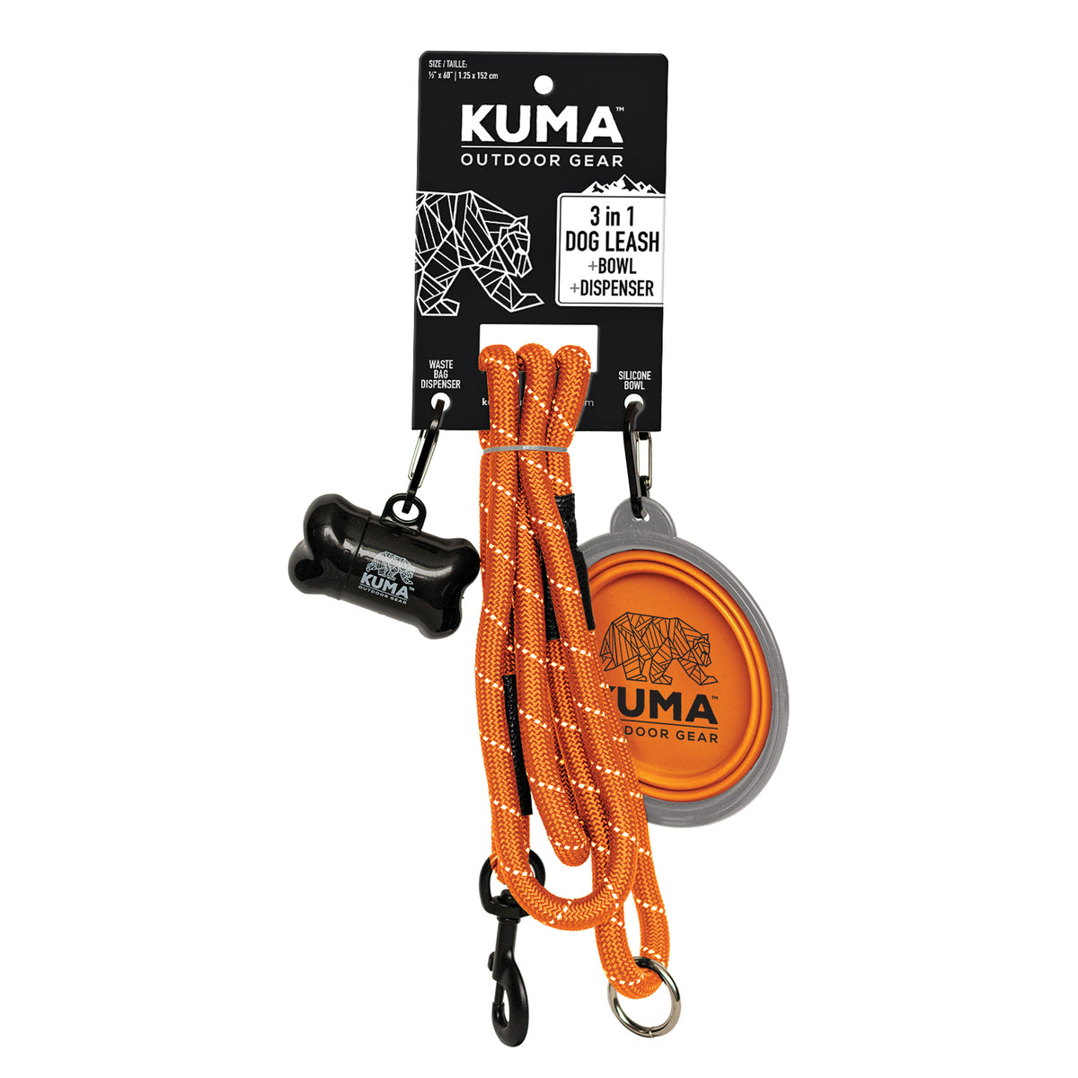KUMA Outdoor Gear 3 in 1 Dog Leash
