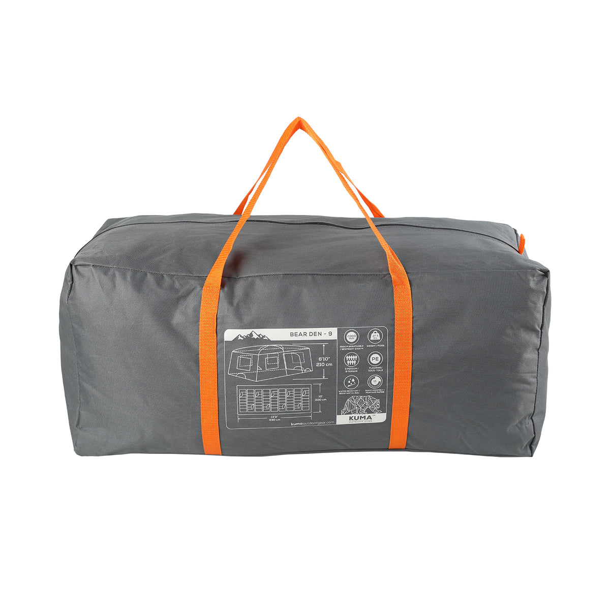 KUMA Bear Den 9 Cabin Tent