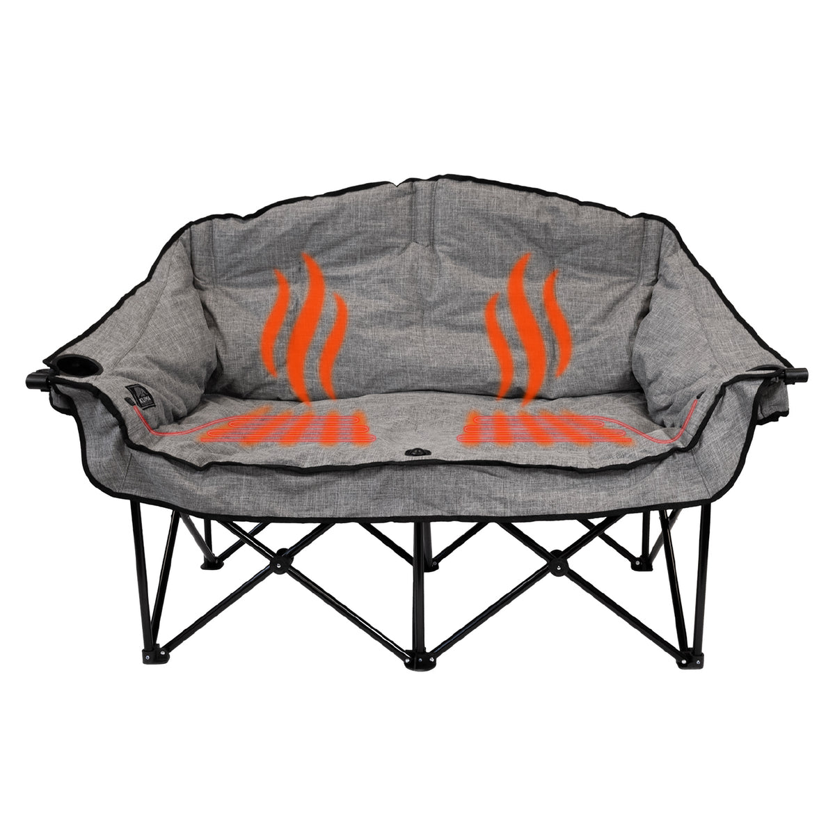 KUMA Bear Buddy Double Heated Camping Chair