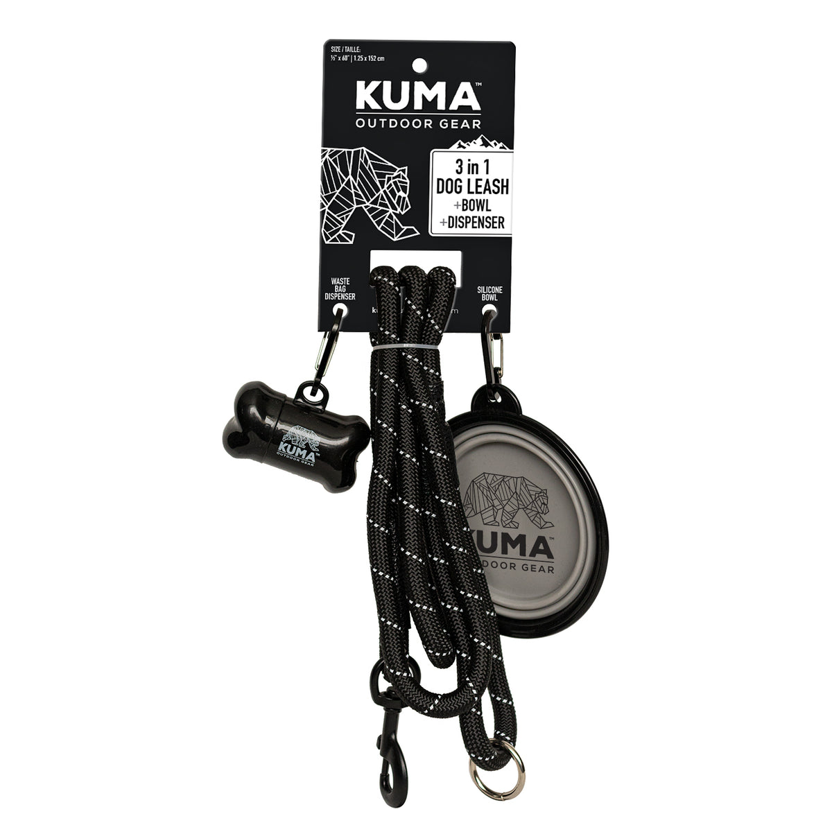 KUMA Outdoor Gear 3 in 1 Dog Leash