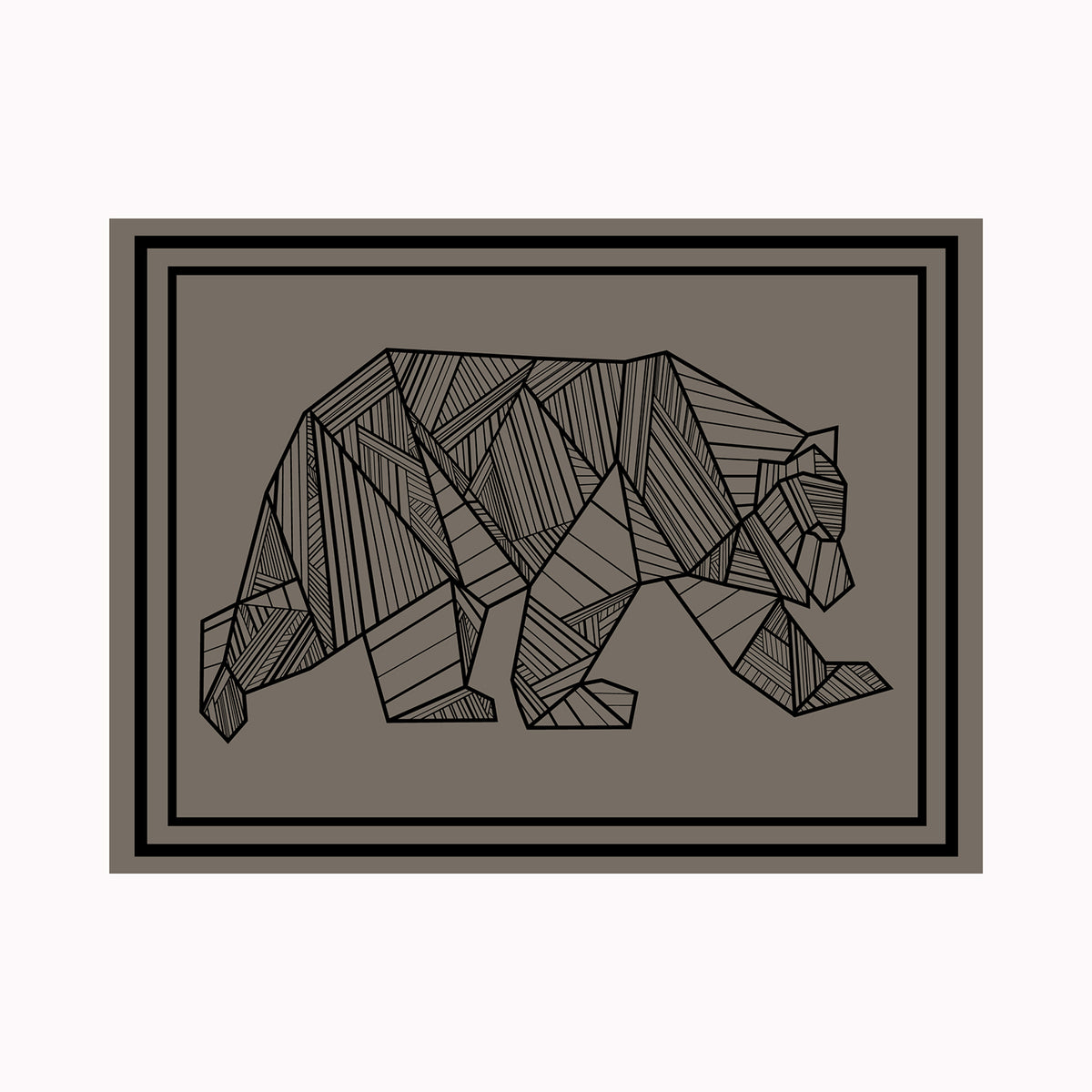 KUMA Bear Outdoor Mat 12 ft x 9 ft