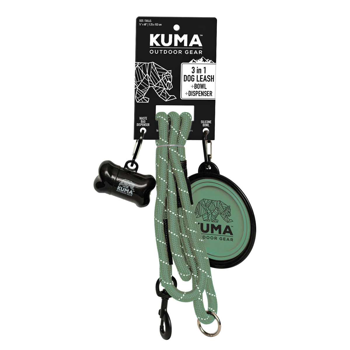 KUMA Outdoor Gear 3 in 1 Dog Leash